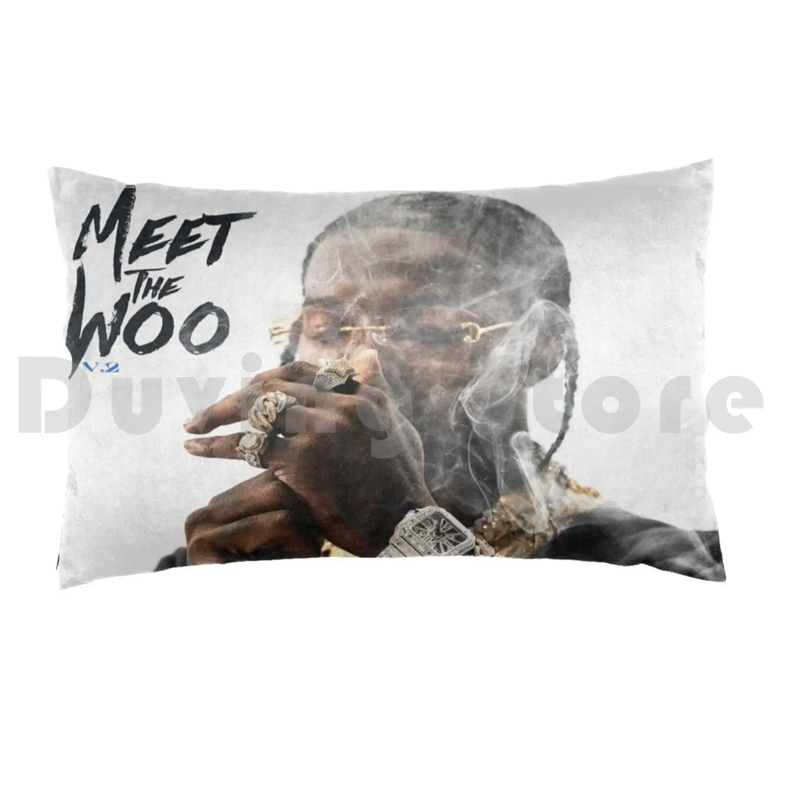 Pop Smoke Pillow Case Printed 50x75 Pop Smoke Pop Smoke Brooklyn New York New York Ny Drill 50 Cent Rap Rap Us