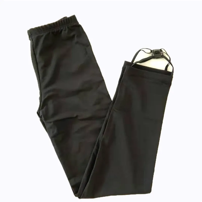 LIUHUO Pattinaggio di Figura Pantaloni degli uomini di Ghiaccio Nero Elastan Velluto di Alta Elasticità Activewear Concorso di Usura Termica Ragazzo Del Capretto Calzamaglie