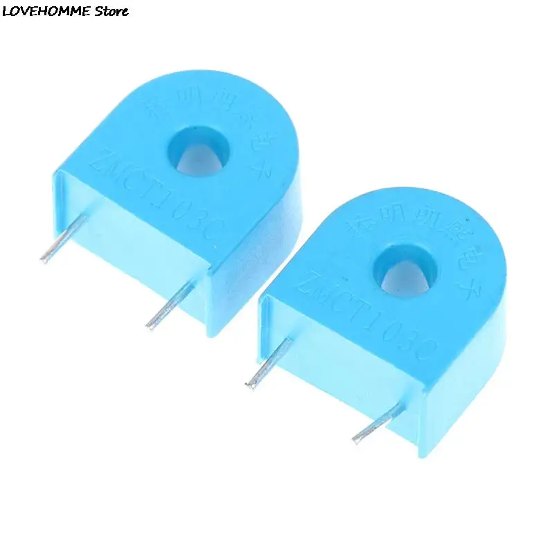 1 Pcs Current Transformer ZMCT103C Micro Precision Blue Current Transformer 5A/5mA Sensor