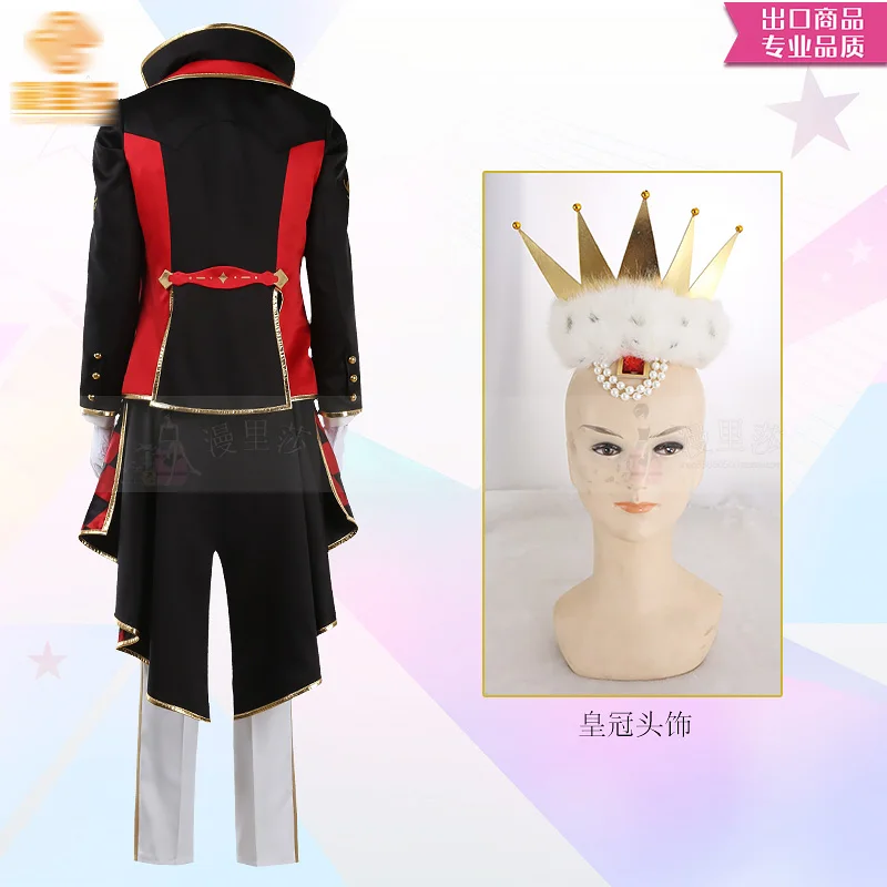 Anime Ensemble Stars Cos Saegusa Ibara for Eden Wonder Game uniform Cosplay Costume customize I