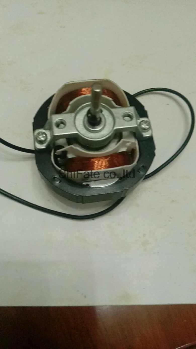 1PCS YJ58-12 CW clockwise 2 Poles 4mm Shaft Dia 2600RPM Shaded Pole Motor AC220V 12-14W around Ventilator Warm fan