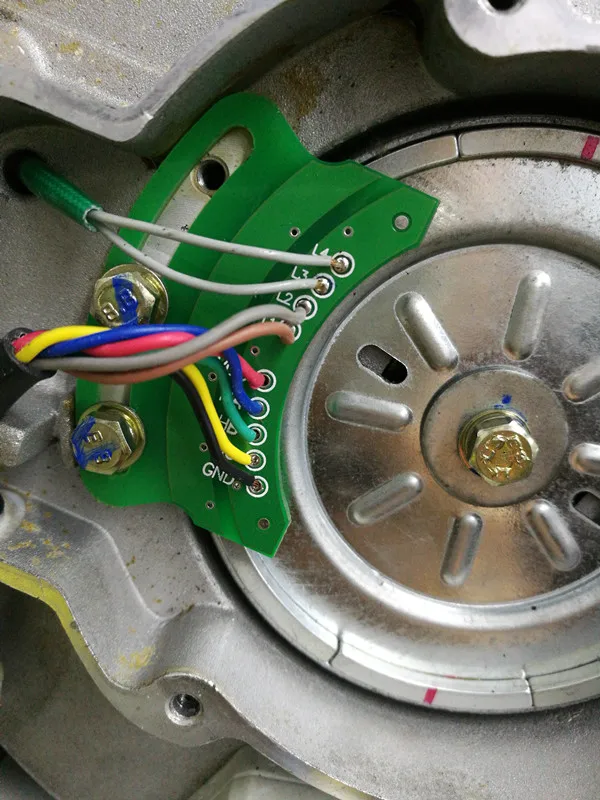 

1 шт., элемент пластинчатого зала, пластина Холла, печатная плата, датчик Холла, энкодер для электромобиля, двигатель, печатная плата электромашины Холла