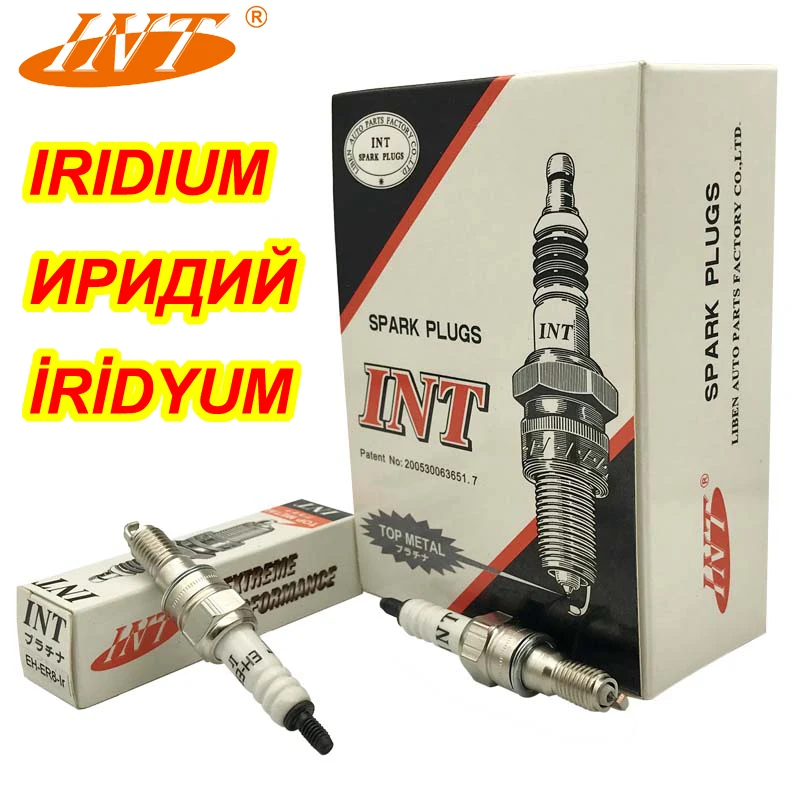 

Свеча зажигания IRIDIUM 8 мм EH-ER8-Ir для Honda Ruckus 50cc 6868 ER9EHIX 5869 ER9EH ER9EH IY27 ER8EH ER8EHIX 4185 ER8EH-N RVF400