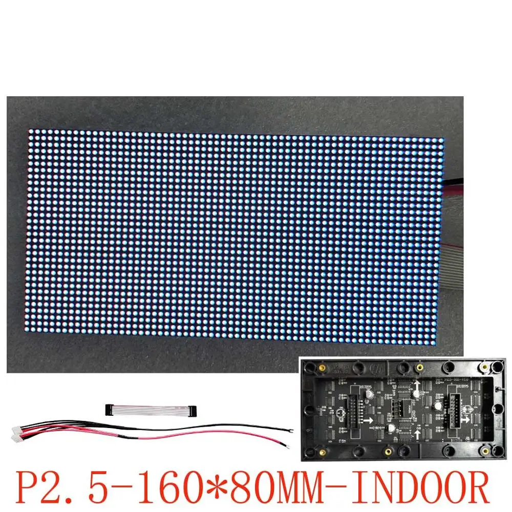 Conference Room LED Screen P2.5 Indoor Small Module Display Background LED Advertising Computer Phone Control