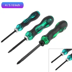 Telescopic Screwdriver 4 5 6 Inch Repair Tools Kit Dual End Slotted Cross Magnetic Screw Driver Hand Tools for Home