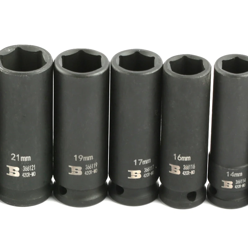 Bosi 1/2 "ตัวขับซ็อกเก็ตคนขับแบบนิวเมติกสีเทา