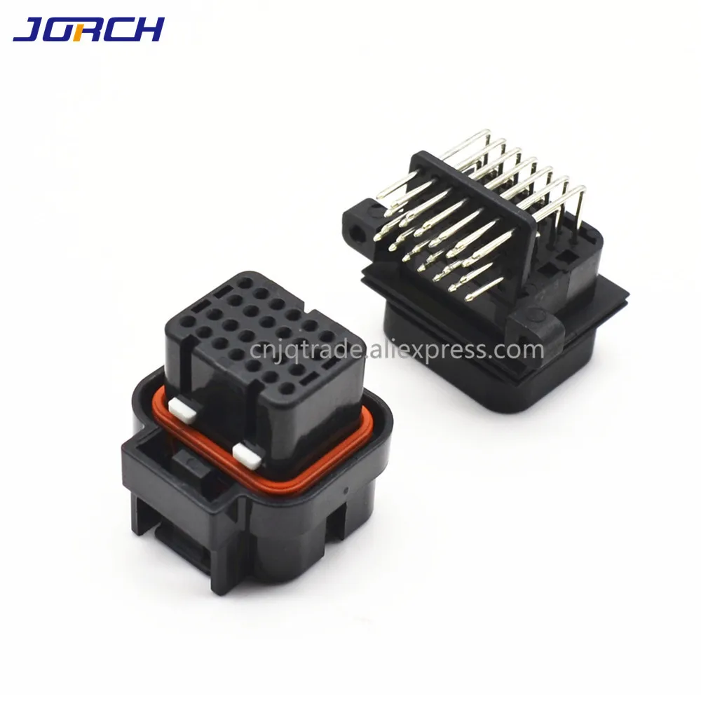 1 Set 26 Pin AMP Super Seal Housing Plugs Auto Male and Female Connector Includes Terminals 3-1437290-7 9-6437287-8