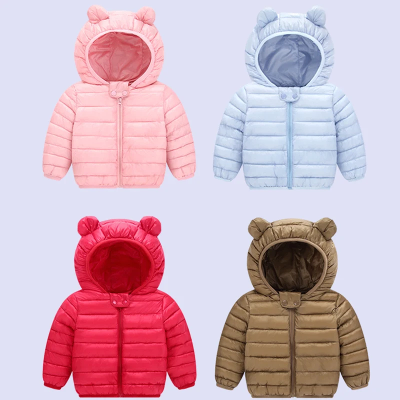 Infant Baby Girls Coat Jacket Autumn Winter Jackets For Baby Coat Kids Warm Outerwear Coat For Baby Jacket Newborn Clothes