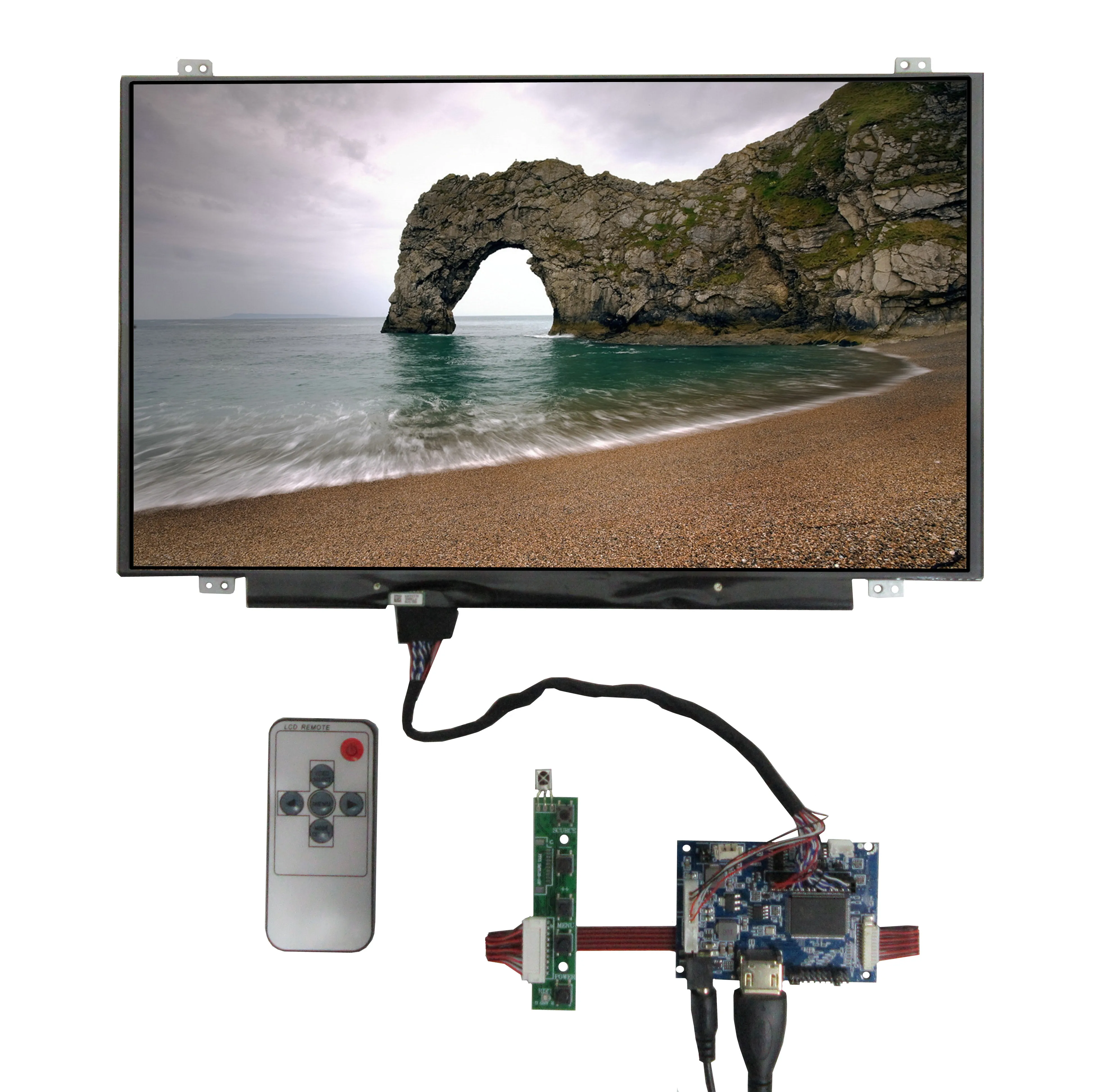 14 Inch 1600*900 HDMI-Compatible Screen LCD Display With Driver Board Monito For Raspberry Pi Banana/Orange Pi Mini Computer