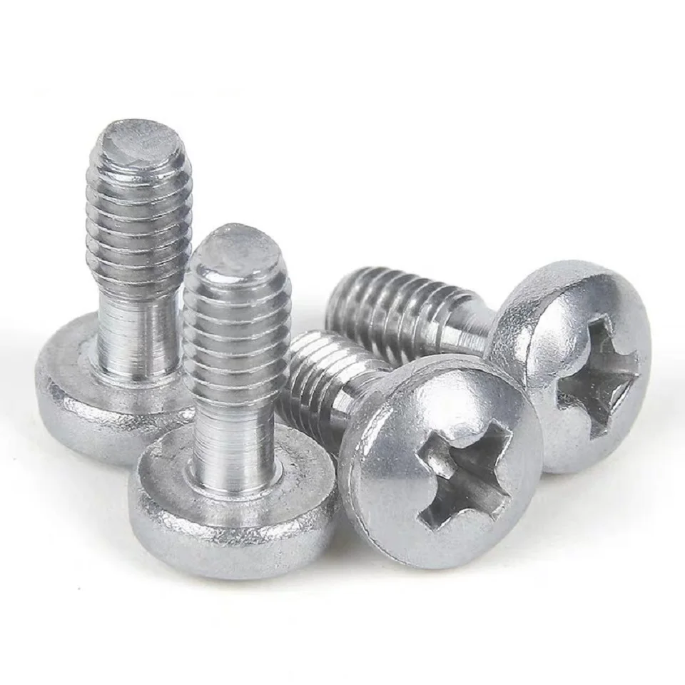 

20PCS M3 M4 M5 M6 304 stainless steel pan head cross anti-drop screw GB818 round head anti-drop screw