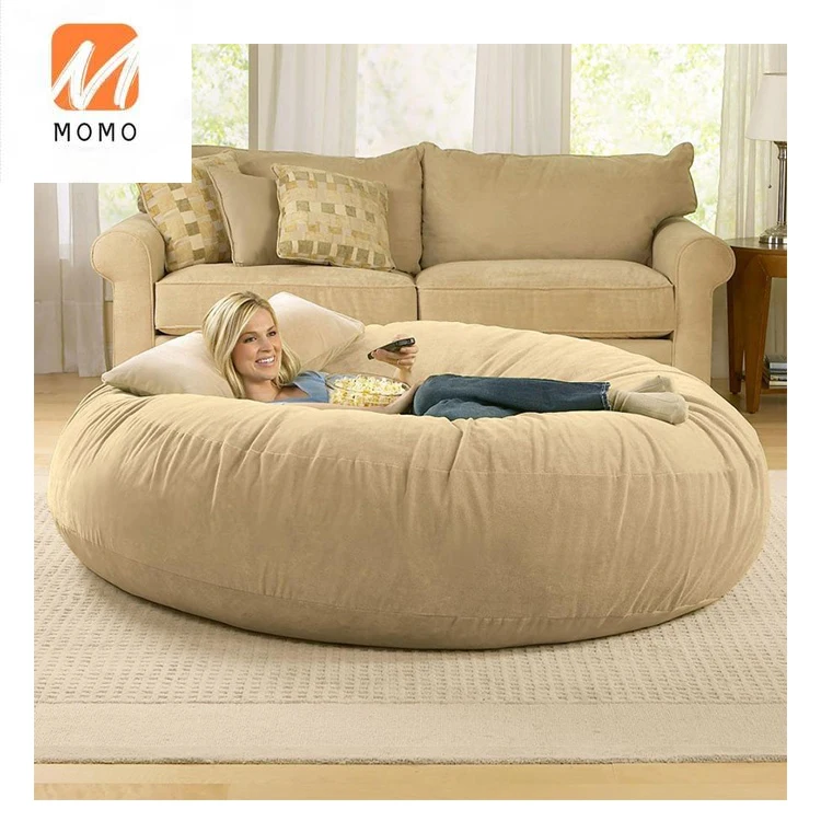 New filled bean bag chair waterproof large lazy sofa living room sofas giant bean bag sofa