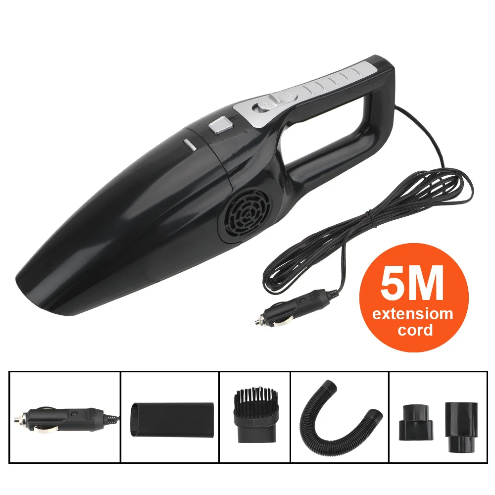 Car Cleaner 12V 120W Wet And Dry dual-use Vacuum Cleaner Handheld Vaccum Cleaners