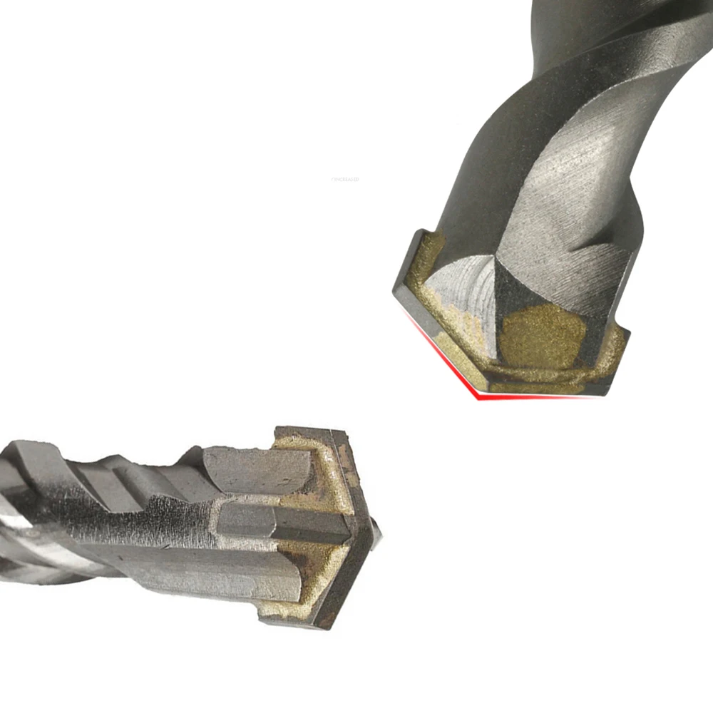Mới 1 Hộp Bê Tông Mũi Khoan Bê Tông SDS Plus Mũi 4Mm 5Mm 6Mm 7Mm 8Mm Tường Gạch khối Búa Điện Nề Khoan Bits