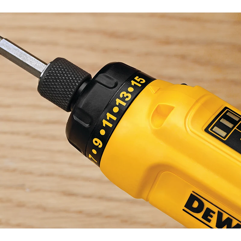 Imagem -04 - Dewalt-dobrável Chave de Fenda Elétrica sem Fio Chave de Fenda sem Escova Conjunto de Carregador de Bateria Ferramentas Elétricas Punho Dcf680 7.2v