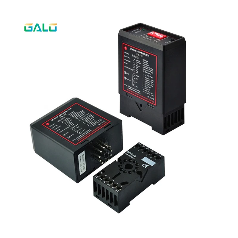 التيار المتناوب/DC12V حاجز موقف السيارات حلقة للكشف PD132 الاستقرائي كاشف حلقة السيارة حلقة الاستشعار للوصول إلى السيارة