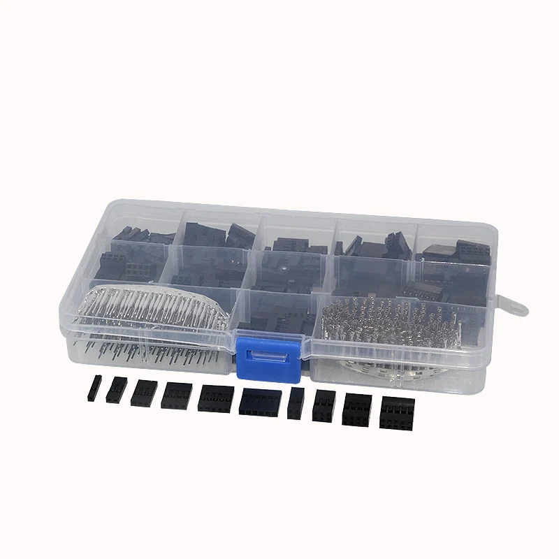 

1 Set 620pcs 2.54mm DuPont jumper connector housing with terminal Kit