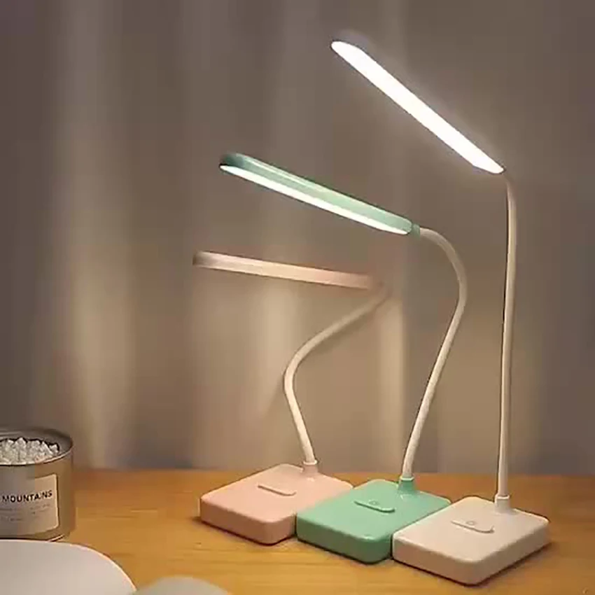 

30 LEDs Desk Lamp, Eye-Caring Office Table Lamps with Night Light, 3 Brightness, Touch Control, for Reading, Work, Study