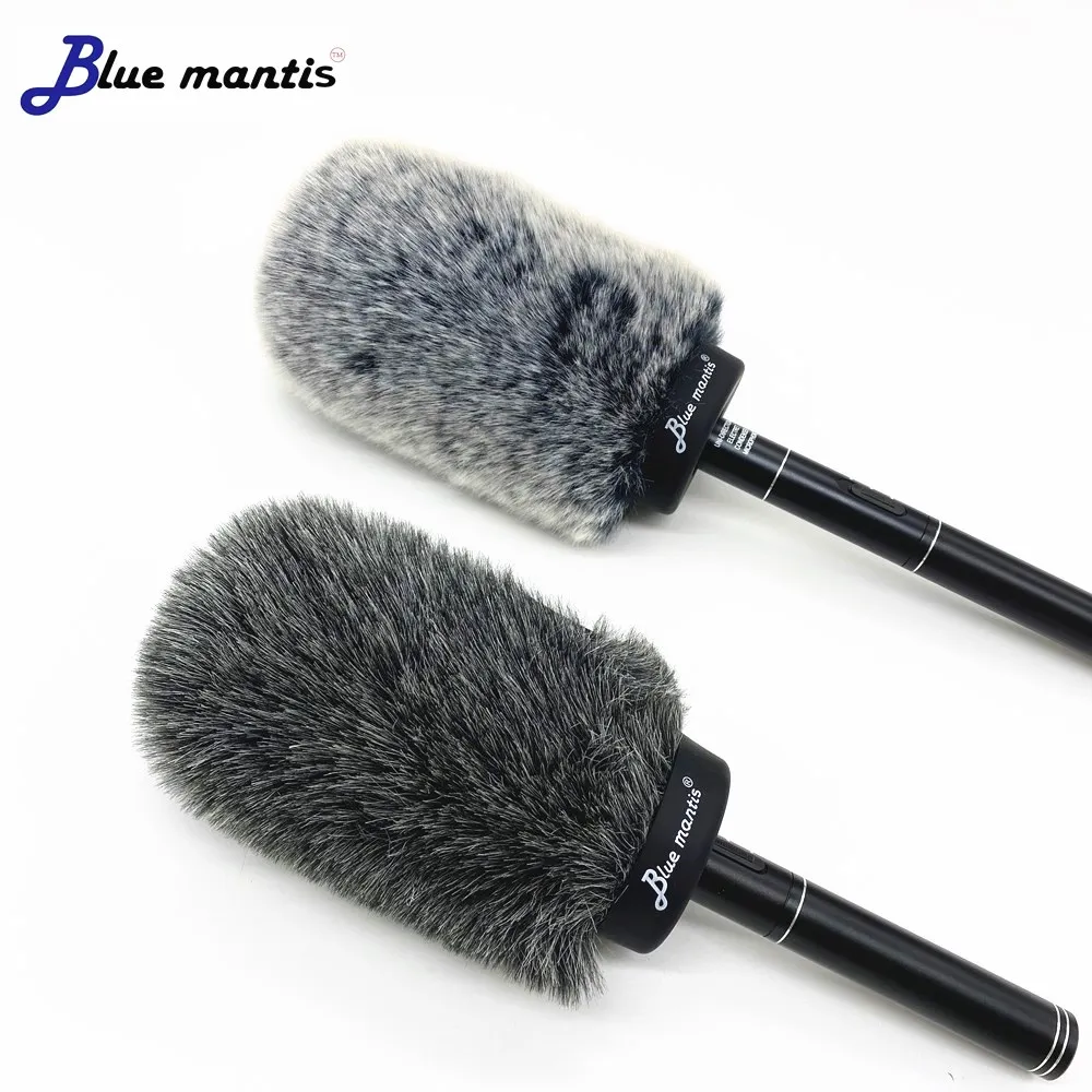 

Dead Cat Fur Windscreen Furry Windshield Muff For Rode NTG1 NTG2 Microphone Wind Shield Protection Outdoor Interview Mic 14cm