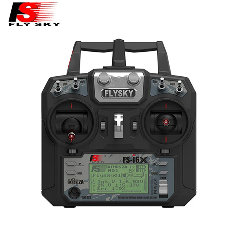 

Flysky FS-i6X 2.4GHz 10CH RC Transmitter i-BUS IA6B X6B IA10B Receiver For RC Helicopter Quadcopter Airplane Mode 2 FS I6X