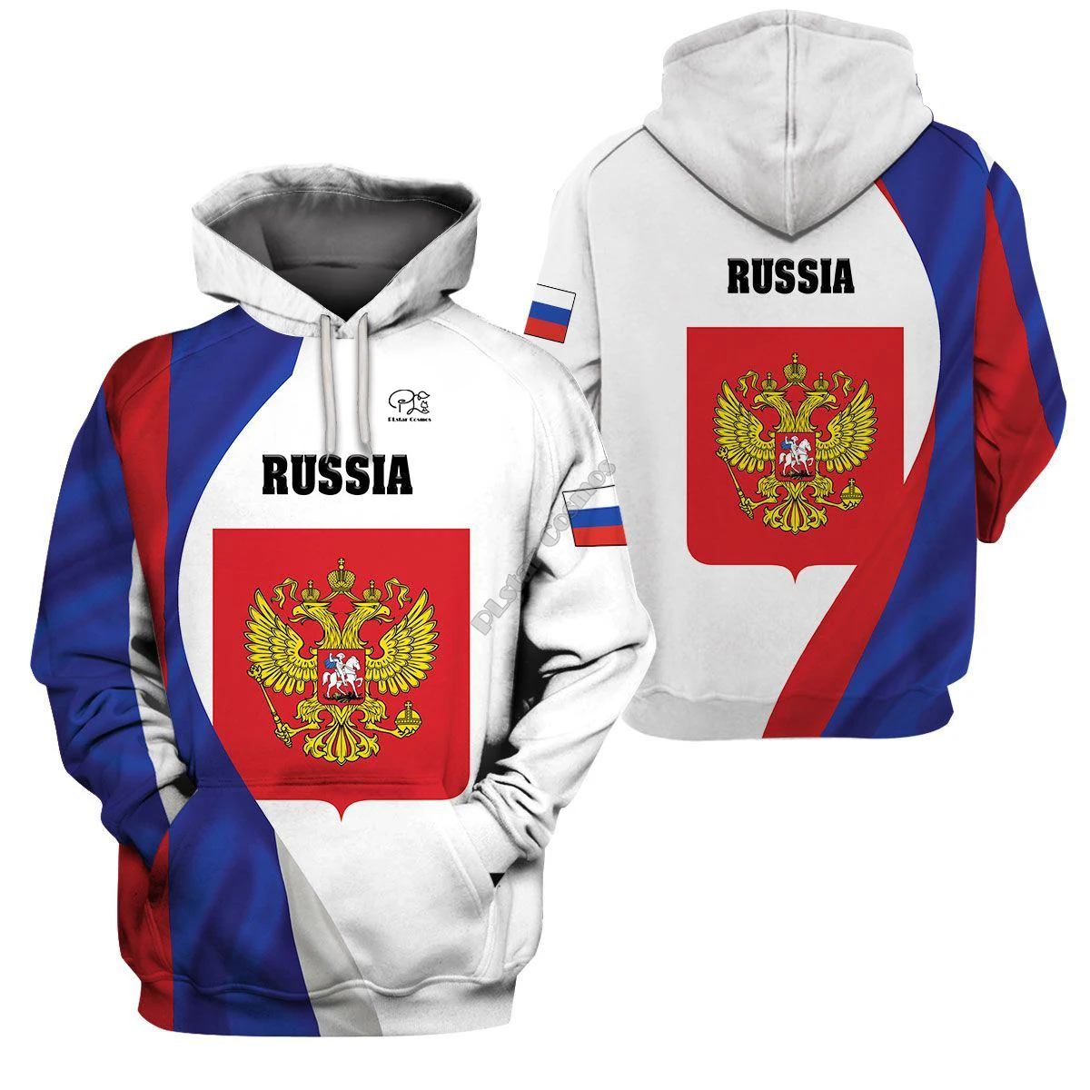 

PLstar Cosmos Amazing Pattern 3DPrinted Russia Nation Country Spring Unisex Harajuku Hoodies Sweatshirt Zip Newfashion Tops A-1