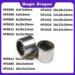 10/50Pcs H0406 HF0608 HF0612 HF0812 HF1008 HF1012 HF1016 HF1216 HF1416 HF1616 Single Way Needle Bearing One Way Roller Bearing