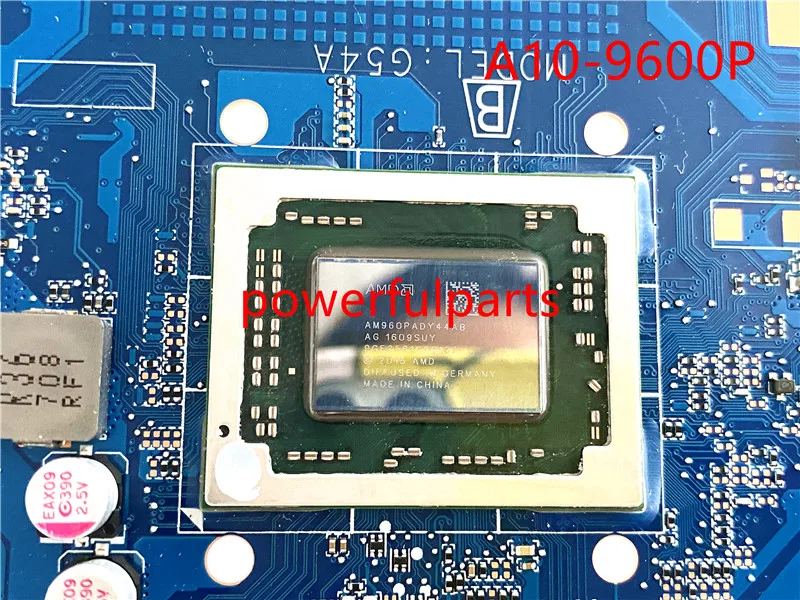 Imagem -05 - Remodelado para hp Pavilion 15-au 15-aw Placa-mãe com A10-9600p Cpu Soldada a Bordo Dag54amb6d0 Testado ok