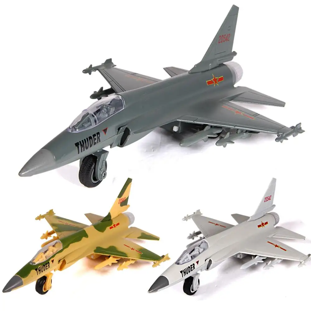 

Sale Fc-1 military fighter alloy model,simulation die-casting sound and light back force children's aircraft model,free shipping