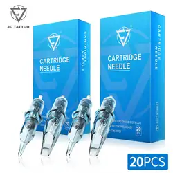 20 PCS Cartridge Tattoo Needles RL RS RM M1 Disposable Sterilized Safety Needle for Cartridge Machines