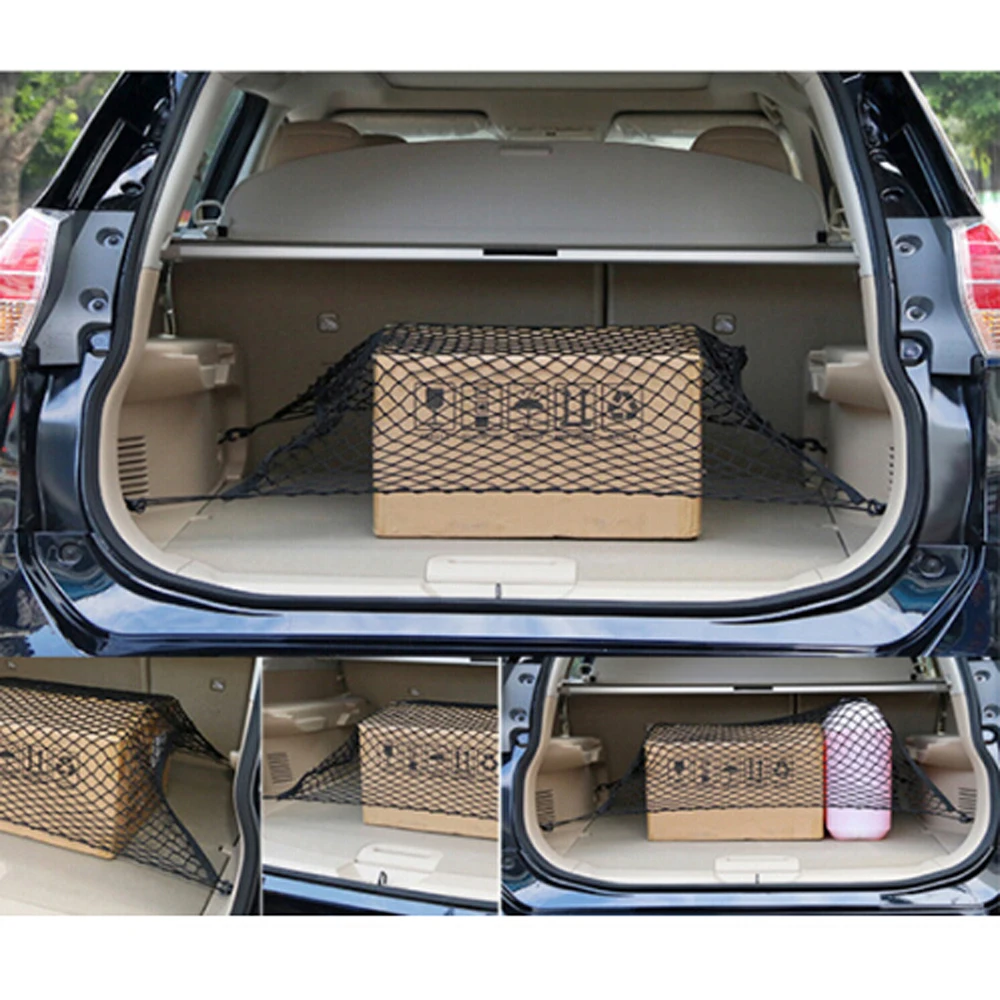 Car Trunk Mesh Net Cargo Organizer for Skoda Octavia Yeti Roomster Fabia Rapid Superb KODIAQ Citigo KAMIQ KAROQ SCALA VISION X