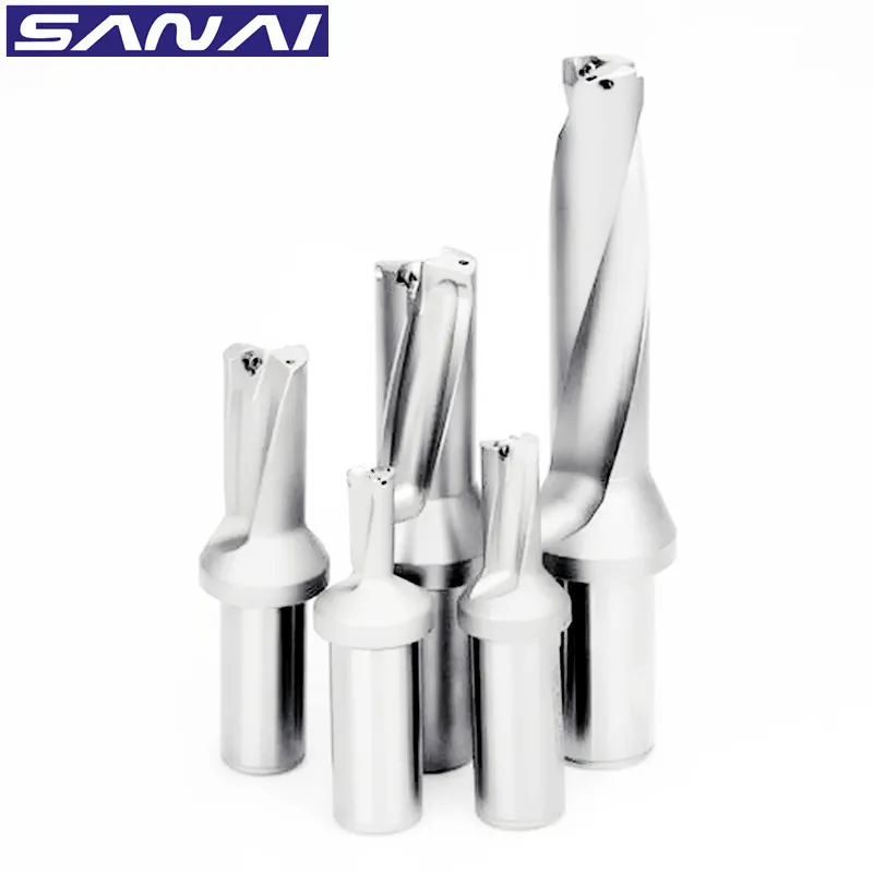 SANAI-Foret furt able pour tour CNC, perceuse rapide en métal, série U OJ 3D 4D 5D WC, profondeur de 14mm à 40mm, outil de propositions de machines