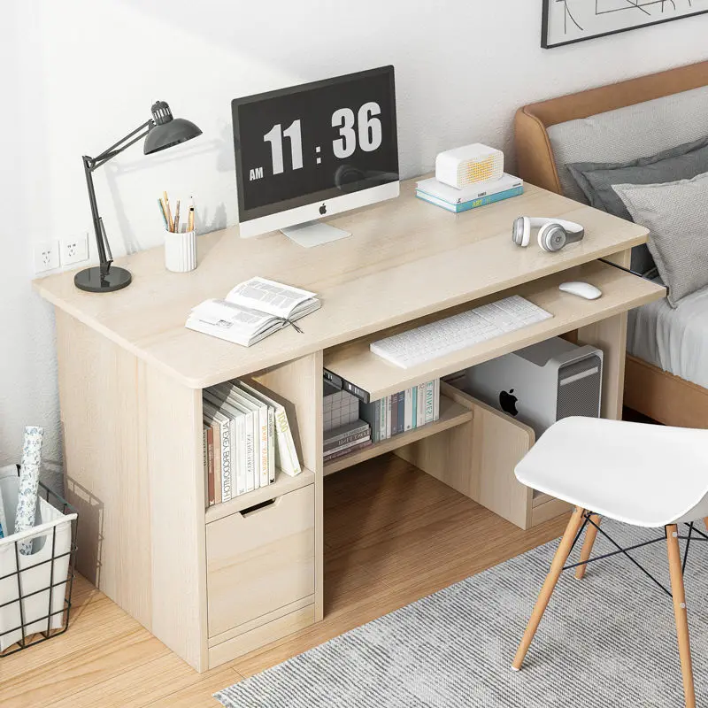 Computer Desk Desktop Home Bedroom Desk Multifunctional Modern Student Simple And Economical Learning Writing Desk Furniture