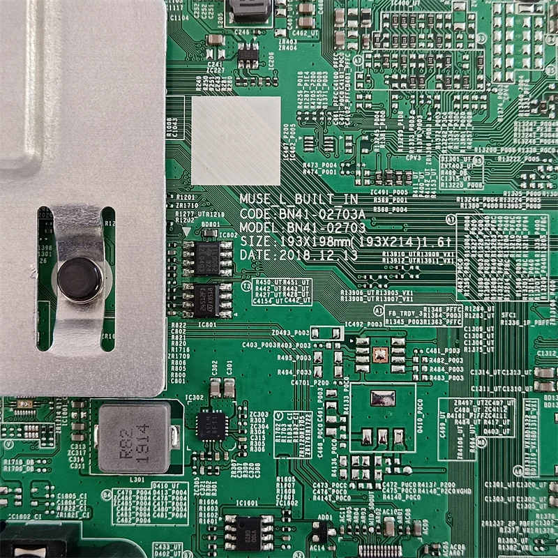 Buena prueba para la placa principal Samsung UA55RU7100KXZN UA55RU7100K UA55RU7100 placa base BN41-02703A BN41-02703 URU7100