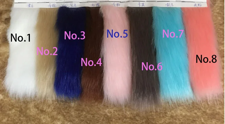 

Good quality pile 3-3.5cm plush fox fur,felt cloth,faux fur fabric, Carpet Decoration Materials,160cmX45cm(half yard)/pcs