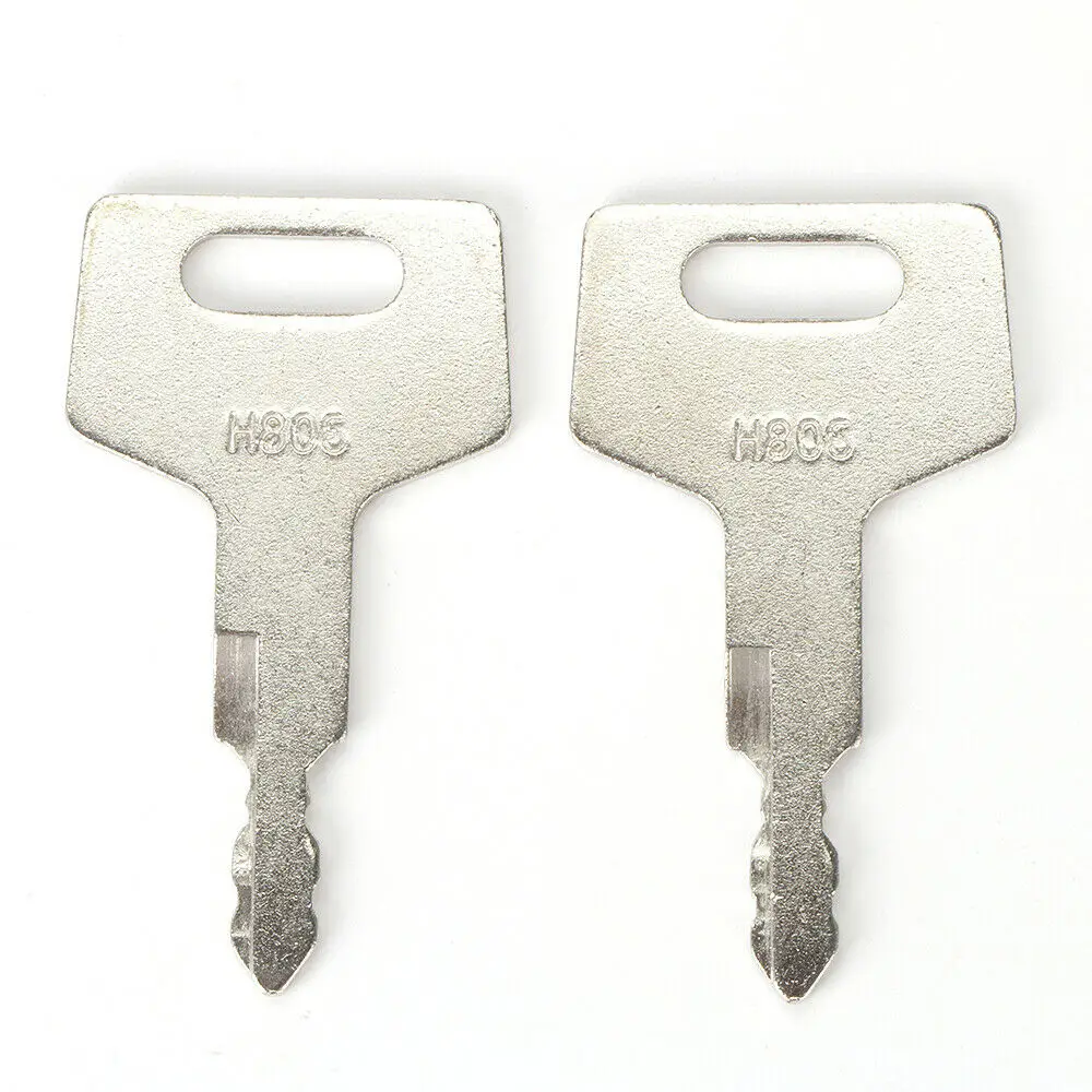 6Pcs H806 Key for Takeuchi Excavator & Track Loader Easy To Use Practical Durable