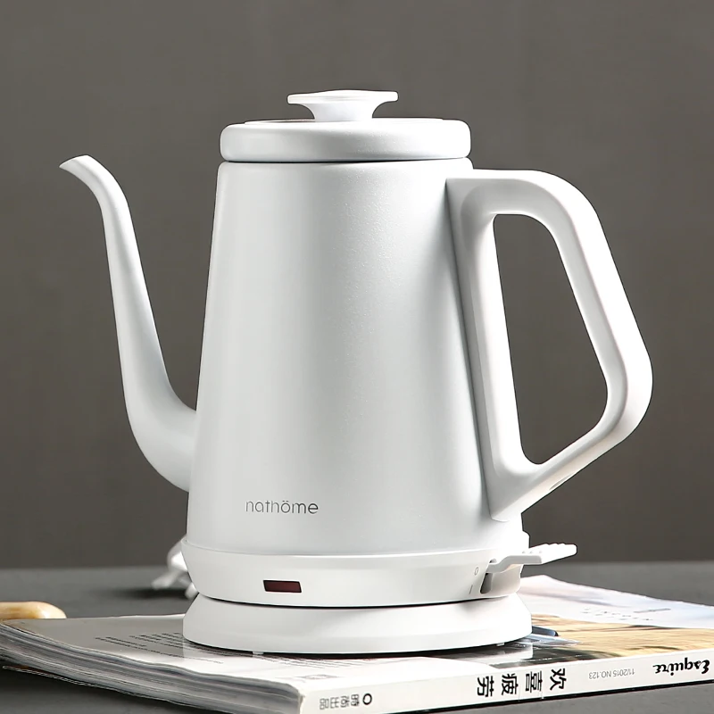 Nathome Electric Kettle 304 Stainless Steel 1L Water Boiler 1000W Fast Heating Household Tea Coffee Pot NSH1810 image 2