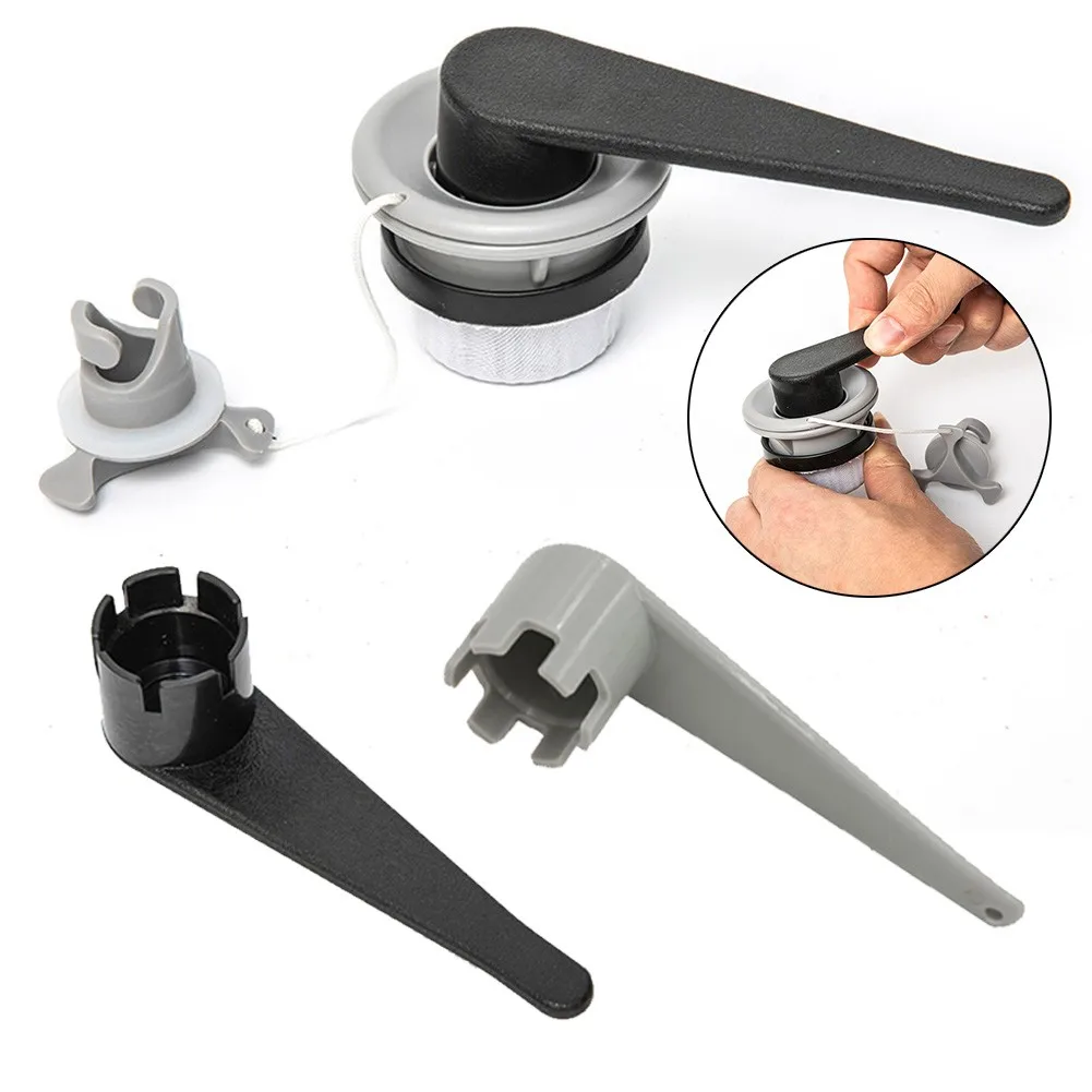 6 8 Section Key PVC Inflatable Boat Air Valve Wrench Spanner Release Valve Safety Air Valve Lever Repair Kit Boat Accessories