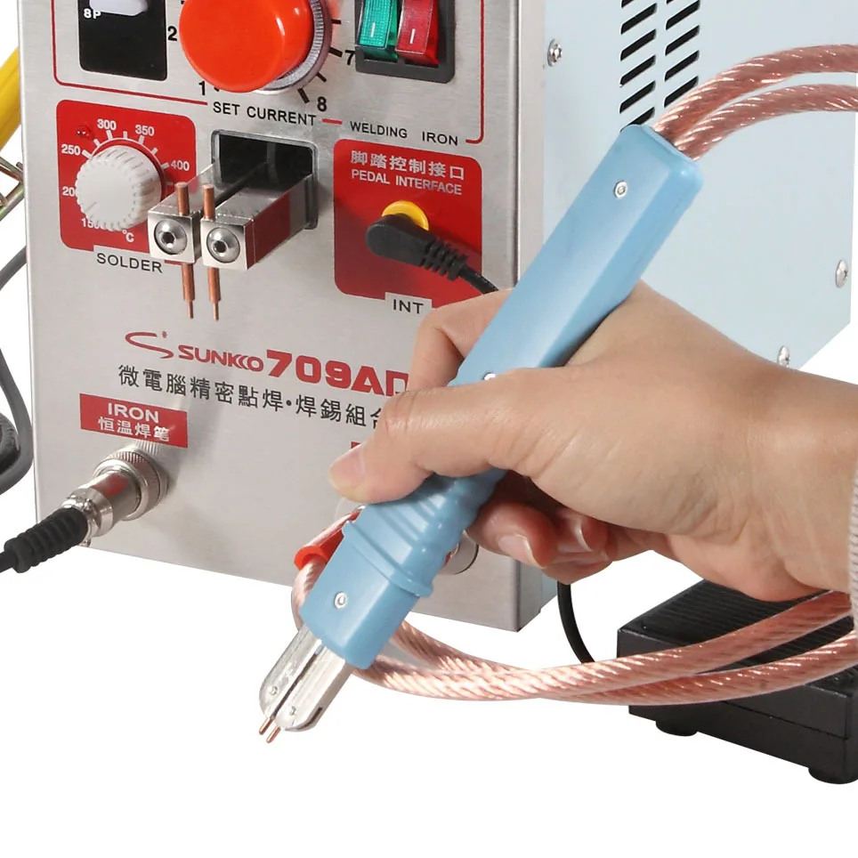 

HB-71A Handheld Spot Welding Pen Lithium Battery Small Metal Button Battery Spot Welding Pen