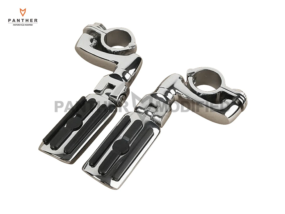 

Universal 32mm 1-1/4" Motorcycle Foot Pegs Moto Foot Rest case for Harley Honda Suzuki Kawasaki Yamaha Engine Guard Crash Bar