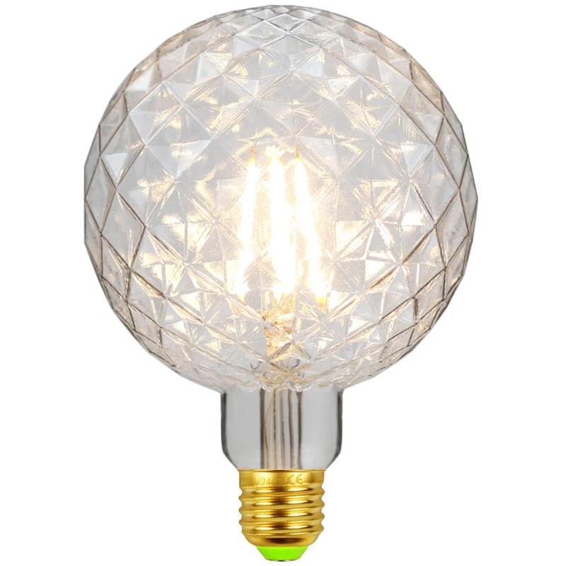 G125 Inner Pineapple Bulb LED Filament Bulb Retro Decoration Lamp 220V 4W E27 2700K Warm White Edison Bulb Ann Led E27