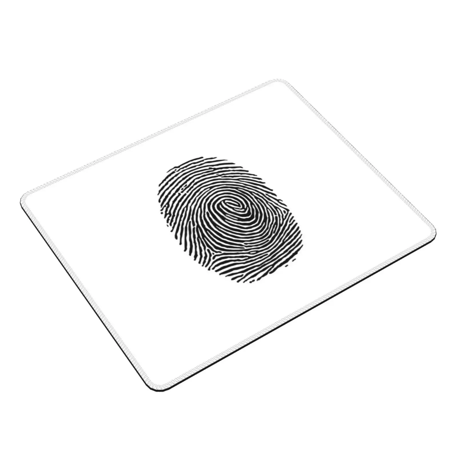 Fingerprint Csi Crime Scene Mouse Pad DIY Print Fingerprint Forensic Forensics Csi Detective Police