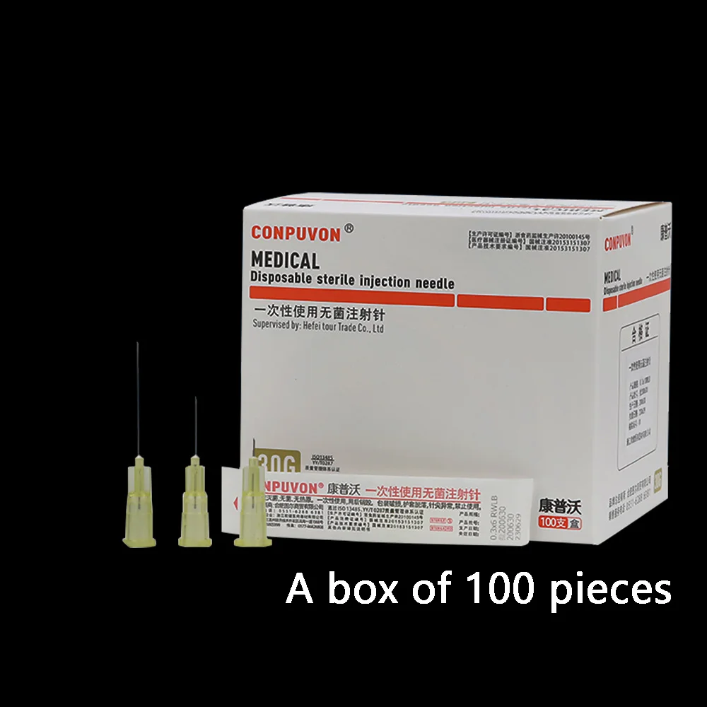 

Medically Painless Small Needle 30G Ultra-fine Disposable Needle 30g *4mm 30g *25mm Beauty Sterile Needle Surgical Tool