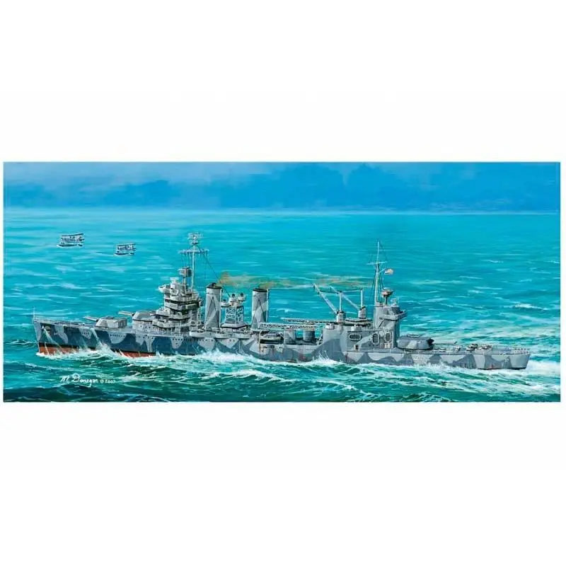트럼펫 05745 1/700 USS 투스카루사 CA-37