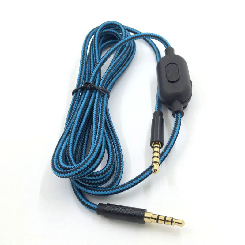 Replacement 3.5mm Audio Aux Cable for Logitech Astro A10 A40 A30 Headsets Mic Remote Audio Cord High Quality - view 5