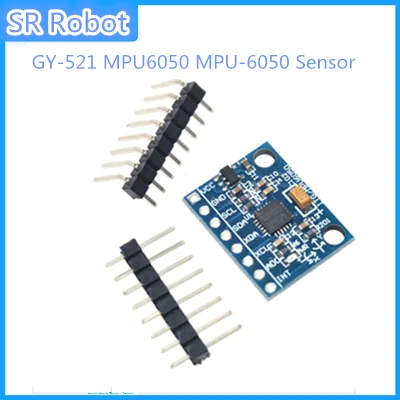 5 Chiếc GY-521 MPU6050 MPU-6050 Cảm Biến Cho Arduino 3 Trục Con Quay Hồi Chuyển Gia Tốc Diy Robot Thông Minh Đồ Chơi Bộ Xe Ô Tô Xe Tăng khung Xe