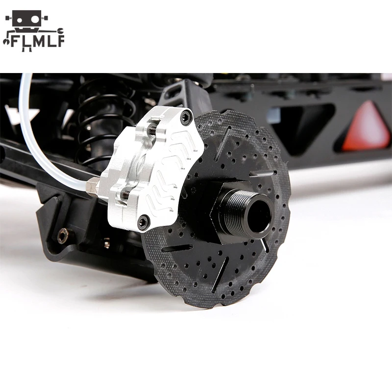 Front Wheel Hydraulic Brake System Set Fit 1/5 HPI ROFUN BAHA ROVAN KM GTB MCD BAJA 5B 5SC Toys Parts