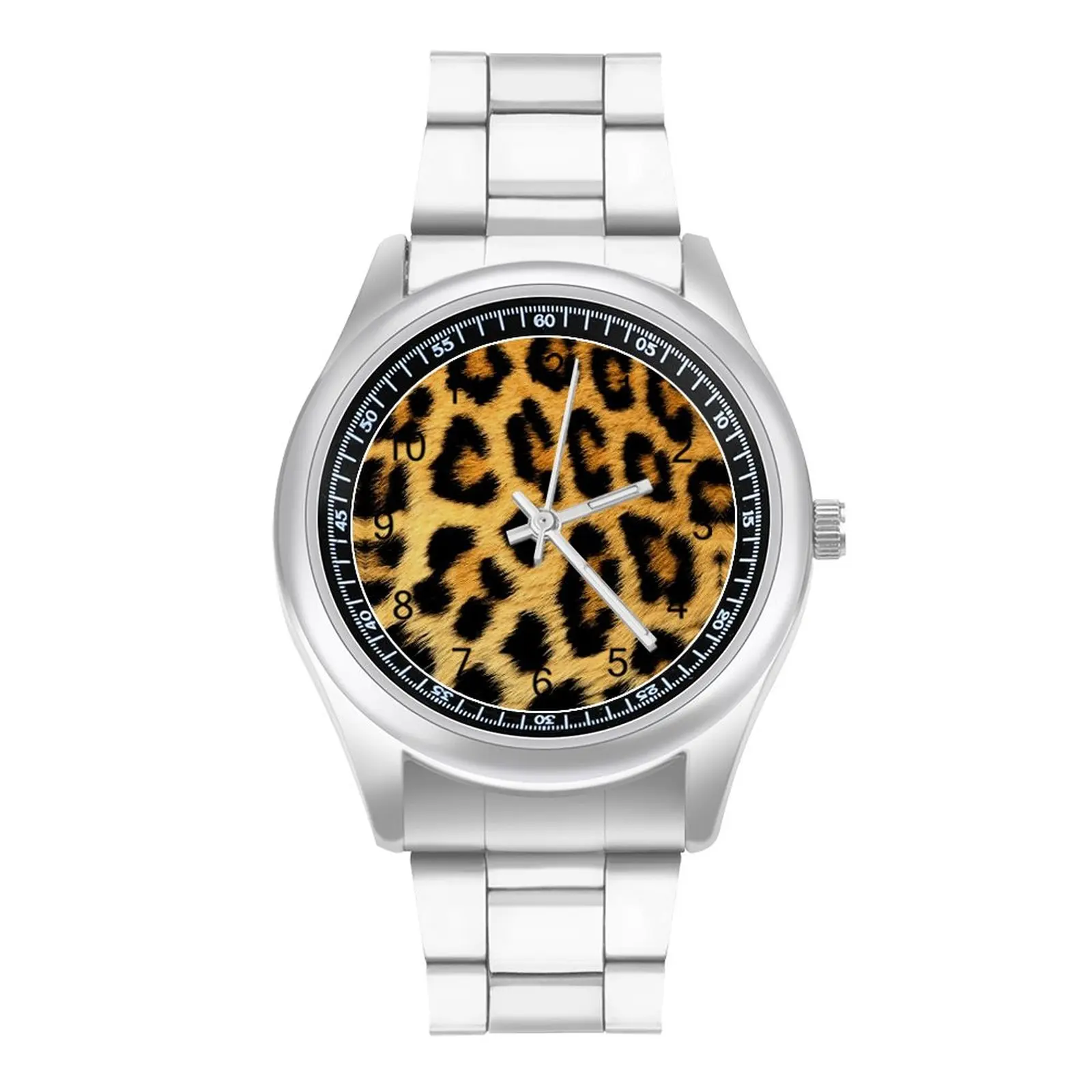 

Leopard Print Quartz Watch Fashion Animal Design Cool Wrist Watch Steel Cheap Gym Boy Wristwatch