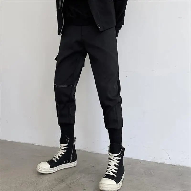 Men's Harun Pants Spring And Autumn New Style Work Style Students Dark Department Fashionable Casual Versatile Large Pants