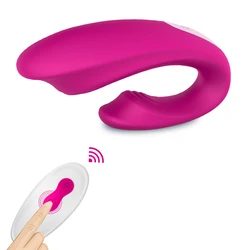 Clitoral G-Spot Vibrator Soft 9 Powerful Vibrations Massager Rechargeable Wireless Remote Control Dildo Adult Sex Toy for Women