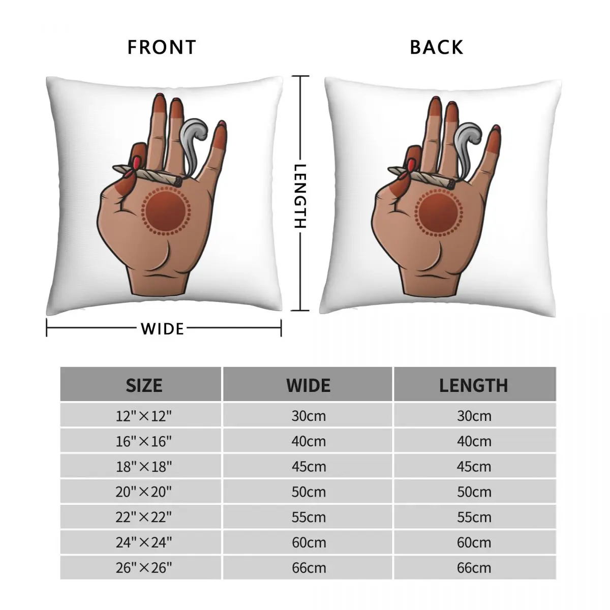 Cannabis 420 blaze it Square Pillowcase Polyester Linen Velvet Printed Zip Decor Home Cushion Case 18