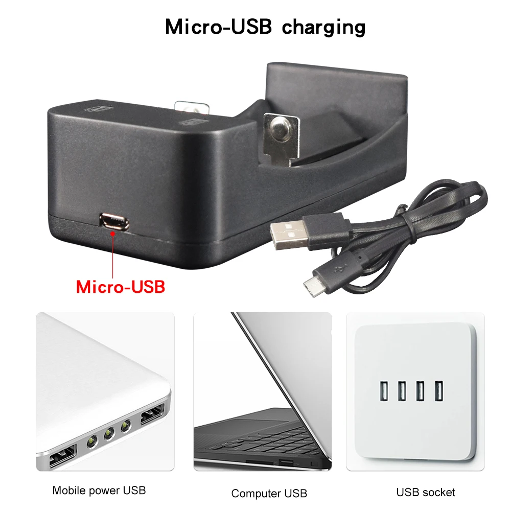 Palo 14500 18650 18500 3.7V akumulator litowy ładowarka LED inteligentna ładowarka do akumulatora litowo-jonowego 3.7V 14500 18550 16340